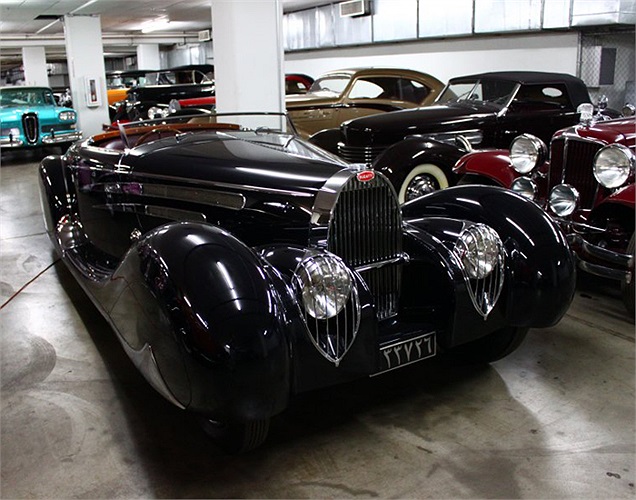 Chiếc Bugatti này từng thuộc sở hữu của quốc vương Iran. 