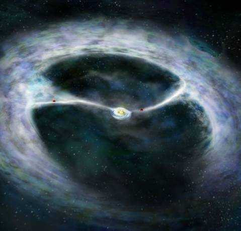 Hiện tượng chưa từng có: Ngôi sao ‘sinh con’