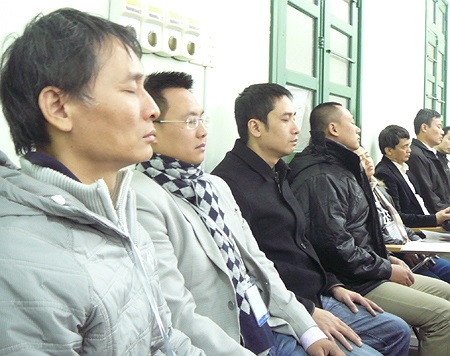 Trung tâm Nghiên cứu sức khỏe Thể - Tâm – Trí trong ngày tổ chức lớp học: Khơi nguồn sức sống mới.