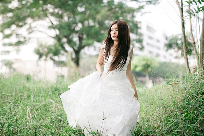 Hotgirl này sinh năm 1992, cao 1,64m, Cân nặng: 41 kg, Số đo: 75-58-82 