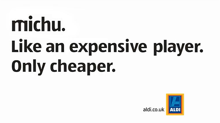 Michu, giá rẻ nhưng hiệu quả cao.