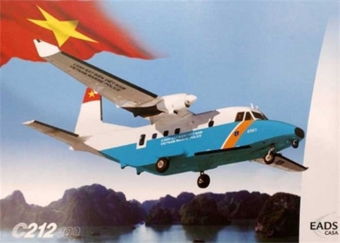 C-212-400 có khả năng bay tốc độ thấp, thao diễn ở tầm bay thấp phù hợp cho hoạt động tuần tra, giám sát ven biển.