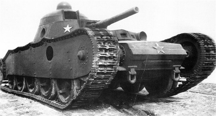 Chiếc xe tăng bắt đầu được nghiên cứu vào đầu những năm 20 thế kỉ trước