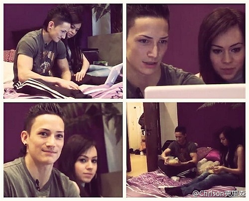 Tại Olympic London 2012, Alexa cũng có mặt ở Anh để cổ vũ chàng người yêu gốc Việt