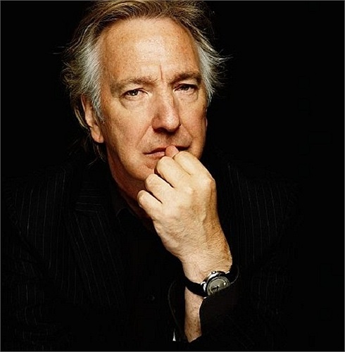 Đứng thứ 7 là Alan Rickman – giáo sư Snape của loạt phim Harry Potter.