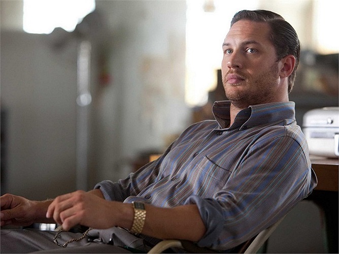 Nam diễn viên phim Kỹ sĩ bóng đêm Tom Hardy đứng vị trí thứ 6.