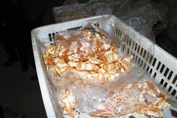 Theo tờ Thời báo Bắc Kinh, qua xét nghiệm phát hiện lượng nitrit 8,96 g/kg thịt. Đối với người lớn, nếu ăn lượng nitrit 3g có thể chết