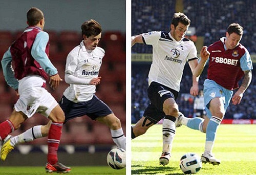 Cầu thủ này có ngoại hình giống hệt với người đàn anh ở Tottenham - Gareth Bale, từ gương mặt, vóc dáng và đôi khi là cả kiểu tóc