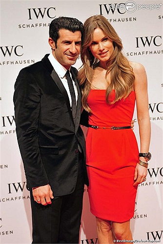 Vợ chồng nhà Luis Figo