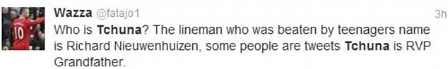 Hoặc đó là tên vị trọng tài biên xấu số Richard Nieuwenhuizen, chết do chảy máu não, hậu quả từ vụ hành hung mà thủ phạm là những cầu thủ thiếu niên đang tham gia trận đấu do ông điều khiển