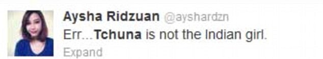 Tchuna không phải là cô gái người Ấn Độ vừa qua đời do vết thương quá nặng sau khi bị 6 thanh niên cưỡng bức.