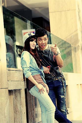 Trấn Thành nổi lên từ Cặp đôi hoàn hảo mùa đầu tiên và đoạt giải nhất cùng với Đoan Trang 