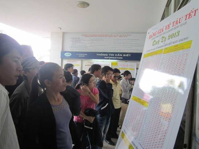 Vé tàu Tết Quý Tỵ: 'Không cần tính đến lợi nhuận'