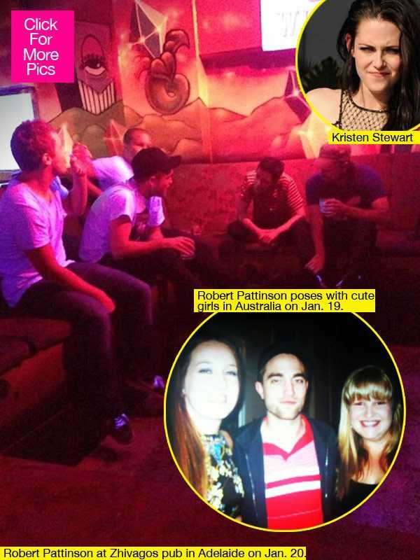 Xa Kristen, Robert Pattinson chụp ảnh với gái lạ
