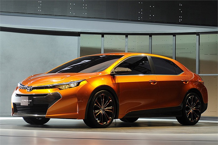 Theo đại diện Toyota, Corolla Furia Concept chỉ ra phong cách thiết kế mà hãng xe Nhật sẽ áp dụng trên dòng xe cỡ nhỏ tương lai. 