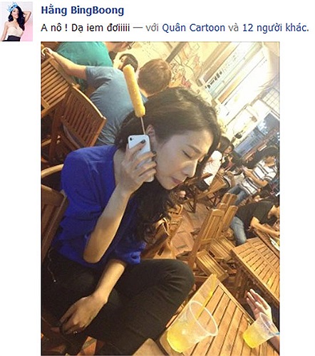 Hằng BingBông: điện thoại phomai que