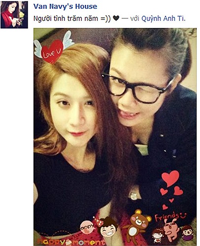 Vân Navy và...người tình trăm năm
