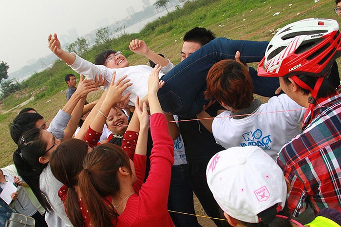 Các bạn sinh viên đã được tham gia vào những hoạt động tập thể thú vị