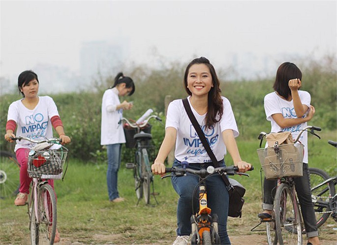 Nguyễn Phương Thảo cho biết Sự kiện đạp xe này là một cơ hội tốt cho tất cả những người trẻ thử nghiệm cách sống mới giúp vừa nâng cao được chất lượng cuộc sống vừa giảm thiểu ảnh hưởng đến trái đất.