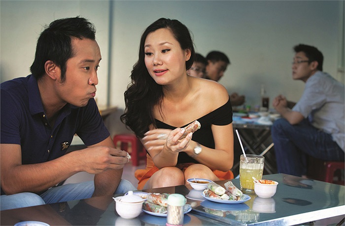 MC Nguyệt Ánh thích ăn bò bía.