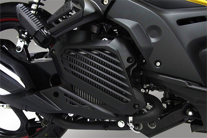 Nouvo GP vẫn sử dụng động cơ giống bản Nouvo SX là loại dung tích 124cc, 4 thì SOHC, làm mát bằng nước và được trang bị tính năng phun xăng điện tử YMJET-Fi.