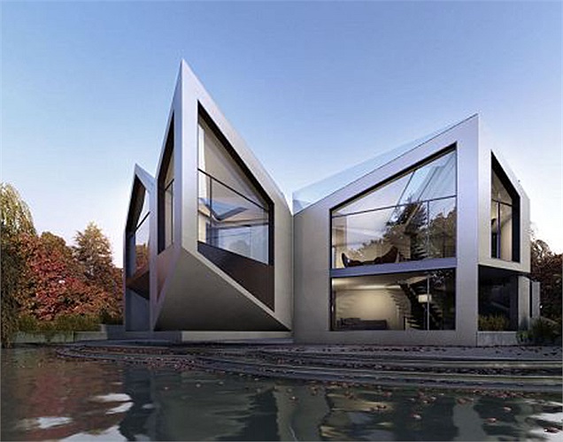 Như vậy, ngôi nhà luôn được cung cấp đủ năng lượng nhờ các tấm pin mặt trời. Khi thời tiết lạnh hơn, một số phần bên trong có thể gập ra phía ngoài để tạo thành bức tường bảo vệ. 