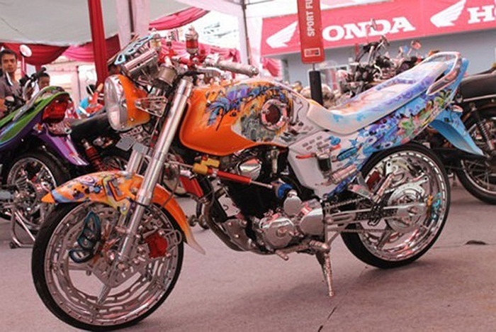 Phong cách Bebek Funky - Ảnh: Welovehonda.