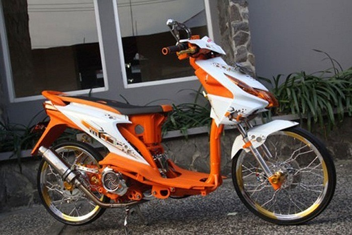 Phong cách Bebek Pemula - Ảnh: Welovehonda.