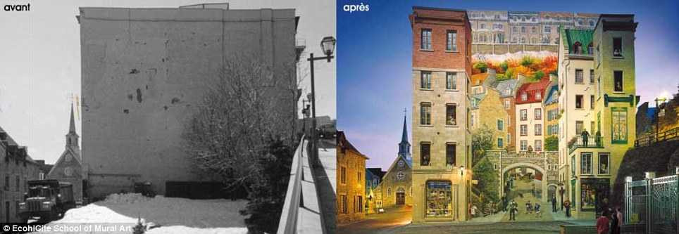 Ngôi trường đầu tiên trên thế giới dạy vẽ trên tường