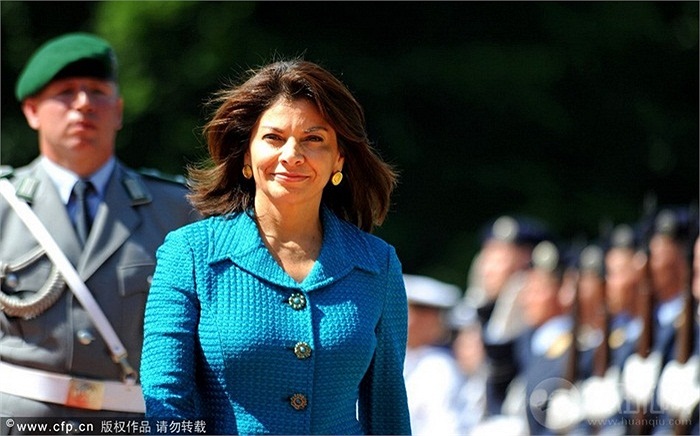 Bà Laura Chinchilla ngày 8/2/2010 đã giành chiến thắng và trở thành nữ Tổng thống đầu tiên của Costa Rica