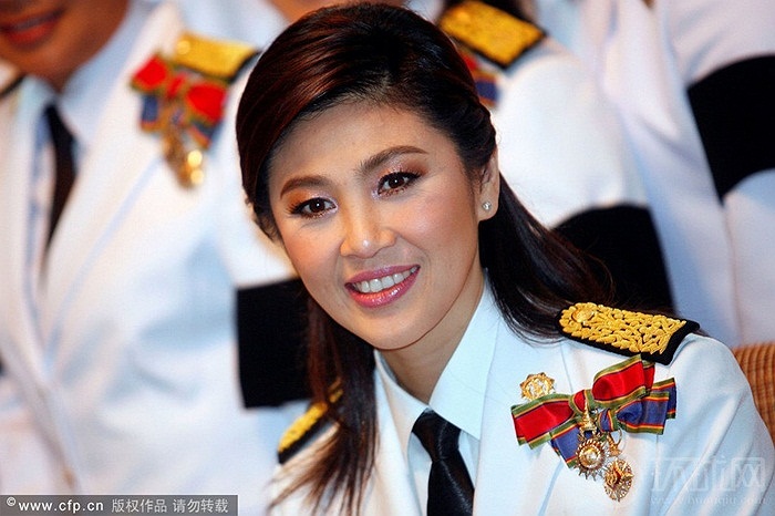 Bà Yingluck Shinawatratrở thành nữ Thủ tướng Thái Lan ngày 10/8/2011