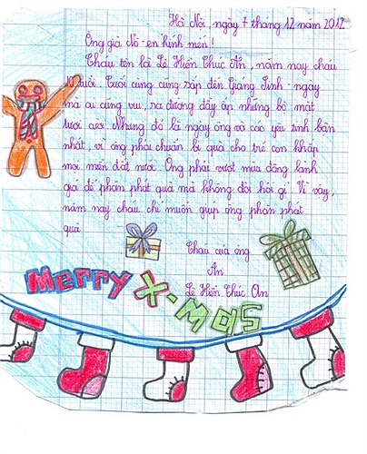 Những món quà mà các em mong muốn được nhận có thể là một chú gấu bông, một bộ đồ chơi, thậm chí có bạn còn muốn được tặng quần áo hay một chiếc điện thoại đẹp.