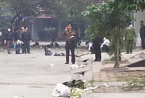 Nổ xe máy ở Bắc Ninh, 2 người chết thảm