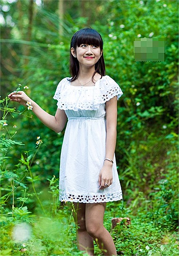 Cô bạn trẻ trung và xinh xắn