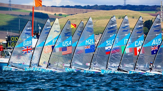 Môn đua thuyền buồm đã được đưa vào nội dung thi đấu Olympic