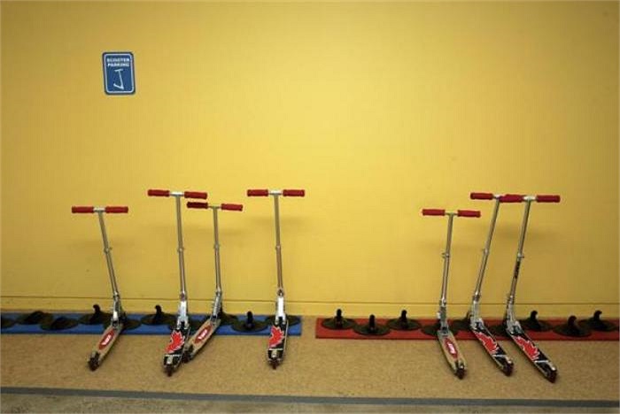 Ở văn phòng Google Newyork, các nhân viên được khuyến khích đi loại xe này giữa các hành lang hoặc khu vực làm việc