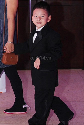 Bé Bảo Nam, con trai của Jennifer Phạm và Quang Dũng. Ảnh: TTVN