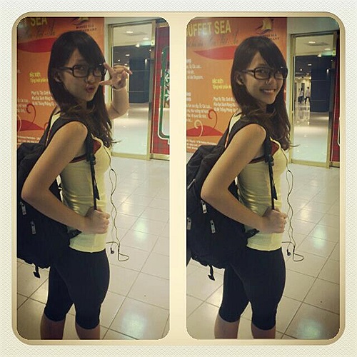 Trước khi gây sốt trên mạng, Kim Ngân đã có thời gian dài làm model ảnh cho một vài tạp chí teen.