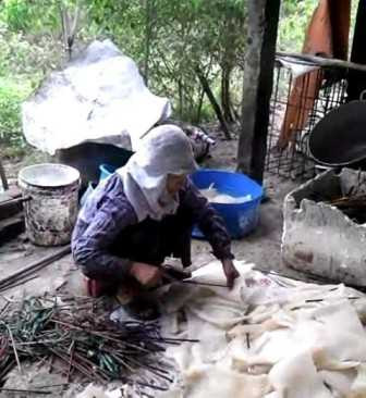 Xem làm bóng bì ở 'hang ổ' thịt thối lớn nhất miền Bắc