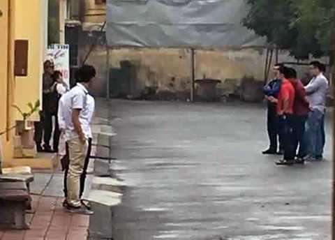 Lực lượng chức năng tiếp cận tuyên truyền, vận động, thuyết phục nhưng đối tượng không hạ hung khí, buộc lực lượng phải dùng biện pháp nghiệp vụ để giải cứu con tin