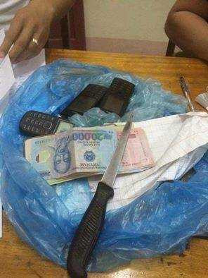 Tang vật cơ quan công an thu giữ được