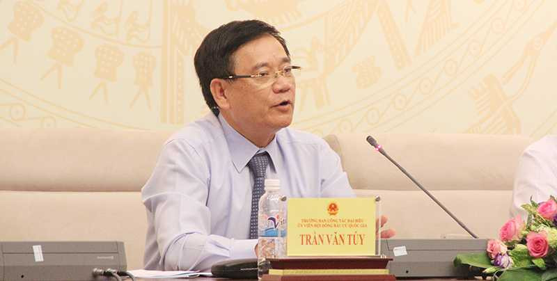 Ông Trần Văn Tuý – Trưởng Ban công tác đại biểu (Ảnh: Phạm Thịnh)