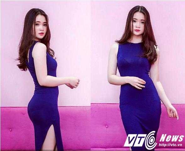 Cô nàng sở hữu gương mặt thanh thoát cùng với chiều cao 1m66, hiện đang là người mẫu cho nhiều shop quần áo ở Đà thành.