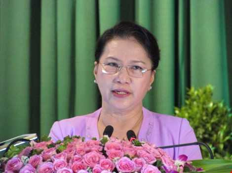 Chủ tịch QH cho biết nếu trúng cử sẽ cùng các ĐBQH góp phần xây dựng TP Cần Thơ đạt được các mục tiêu đề ra..