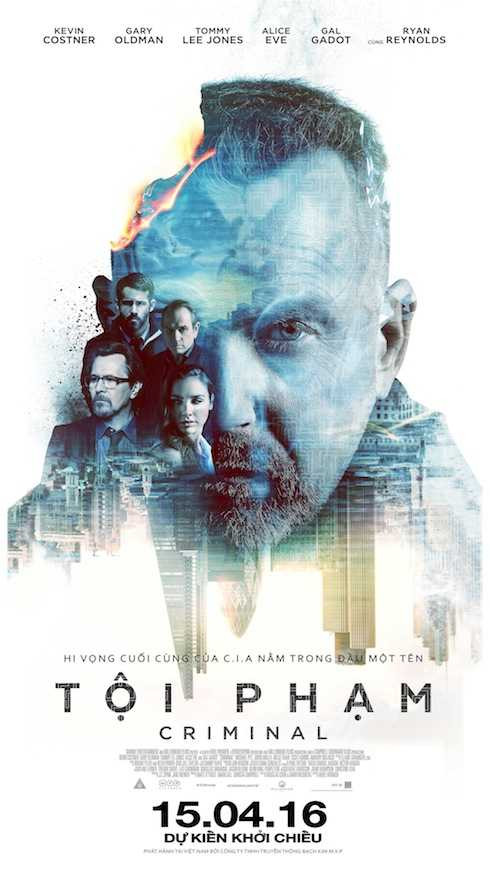 Poster phim Criminal - Tội phạm.