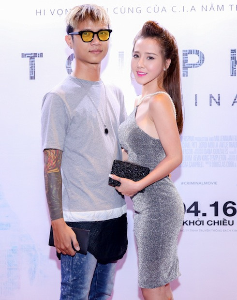 Đạo diễn Neko Lê và hot girl Tăng Thiên Kim.