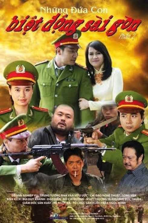 Thục Châu trên poster "Những đứa con biệt động Sài Gòn" phần 2.