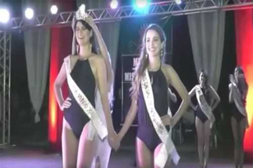 Bất ngờ với vụ trao nhầm vương miện hoa hậu ở Brazil