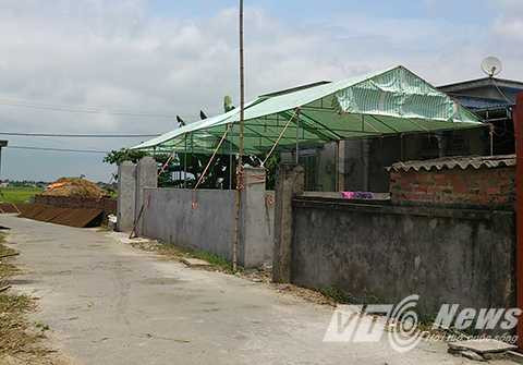 Ngôi nhà nơi xảy ra vụ án mạng - Ảnh MK