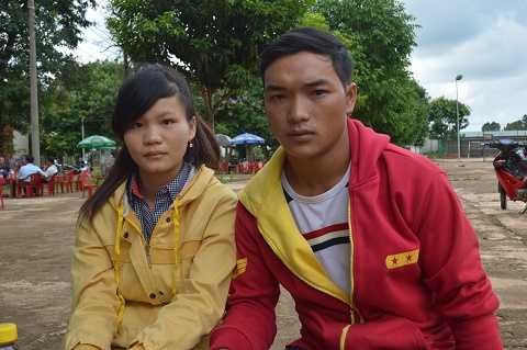 Hình ảnh vợ chong anh Nam chia sẻ cùng PV- Ảnh :Yumi